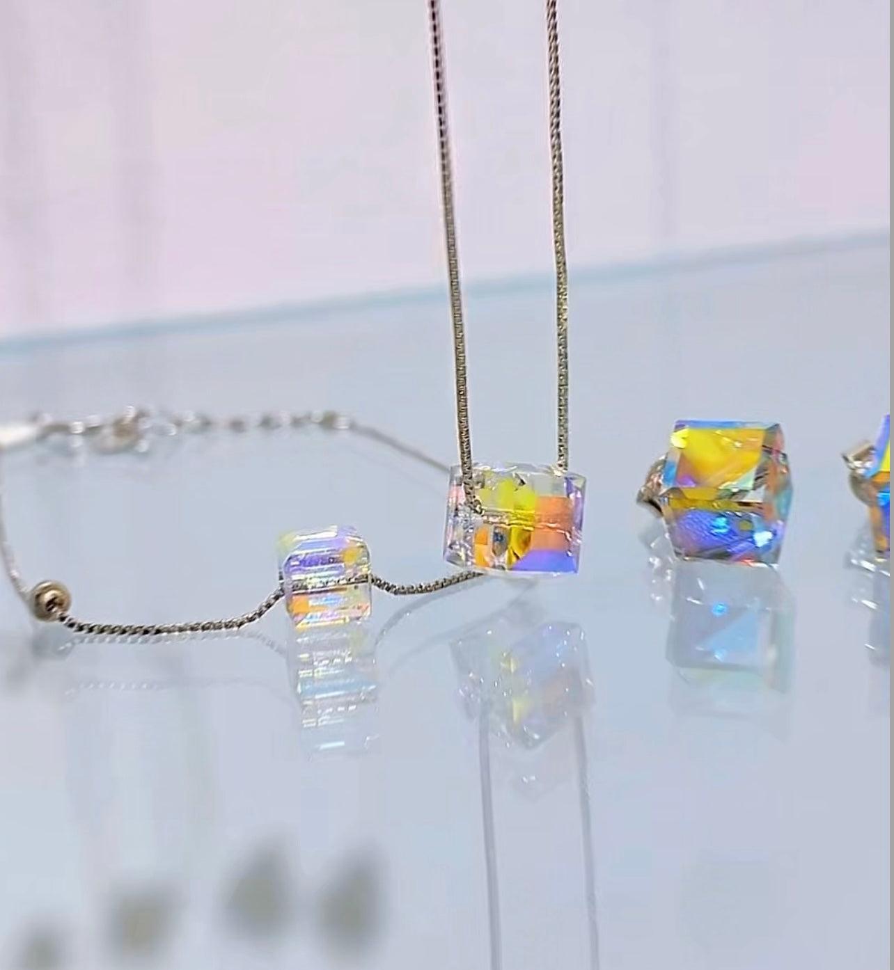 Set CUBIK - Plateado