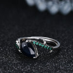 Anillo de Zafiro - ajustable