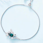 Brazalete de colibrí con cristales Swarovski - Cherine Jewelry