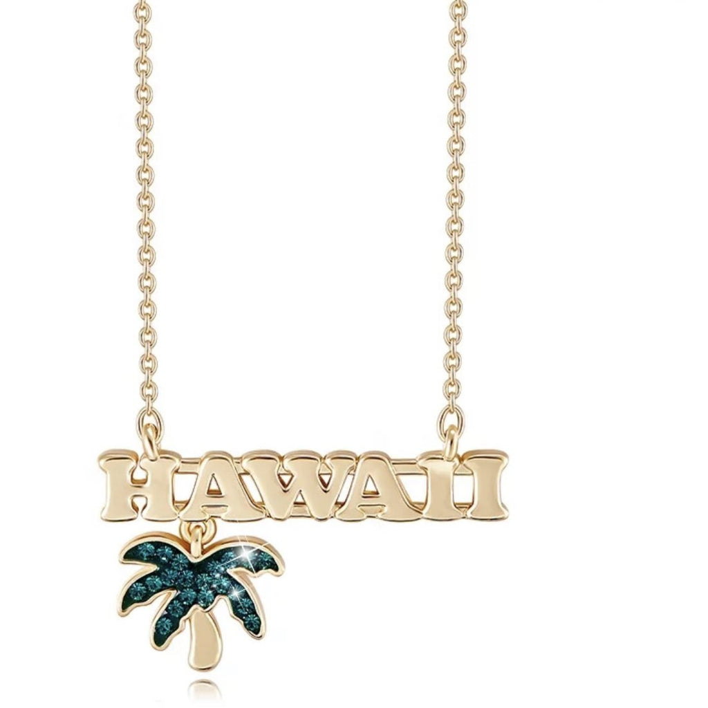 Collar Palmera Tropical Sunset - Cherine Jewelry