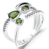 Anillo de Diópsido de cromo verde - Cherine Jewelry